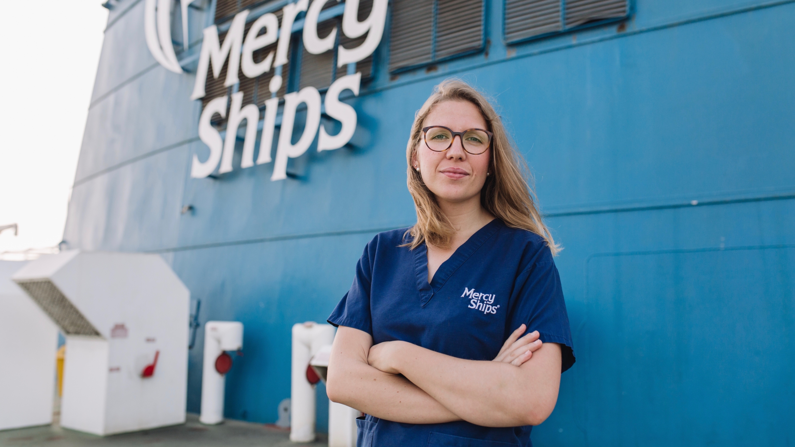 Anne Strycek Mercy Ships Africa Mercy