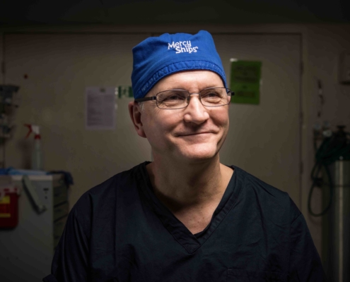 Topdokters Mercy Ships Gary Parker