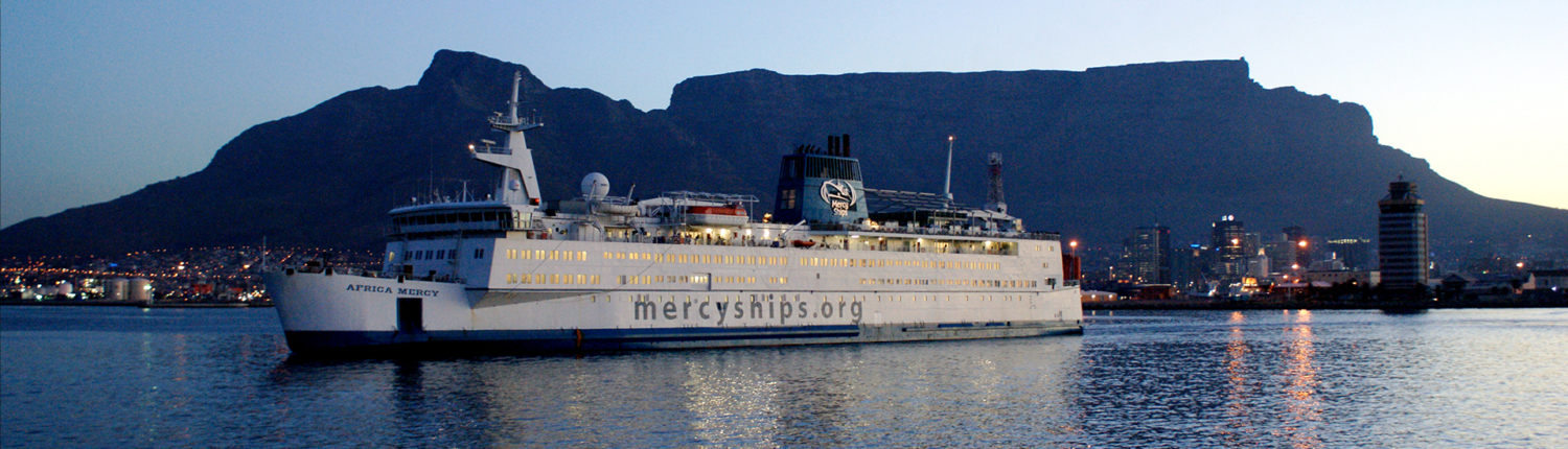 Mercy Ships in Zuid-Afrika