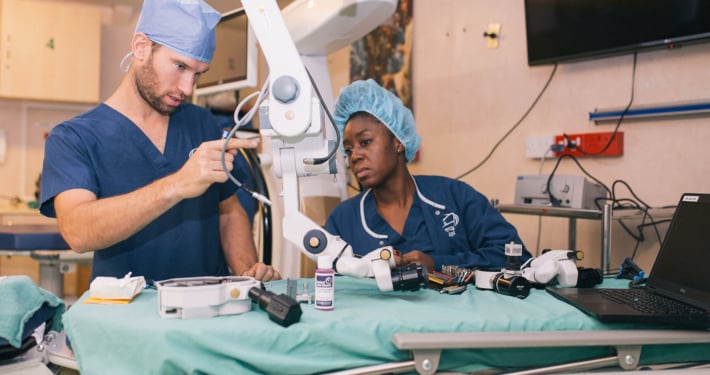 Biotechnieker Mercy Ships