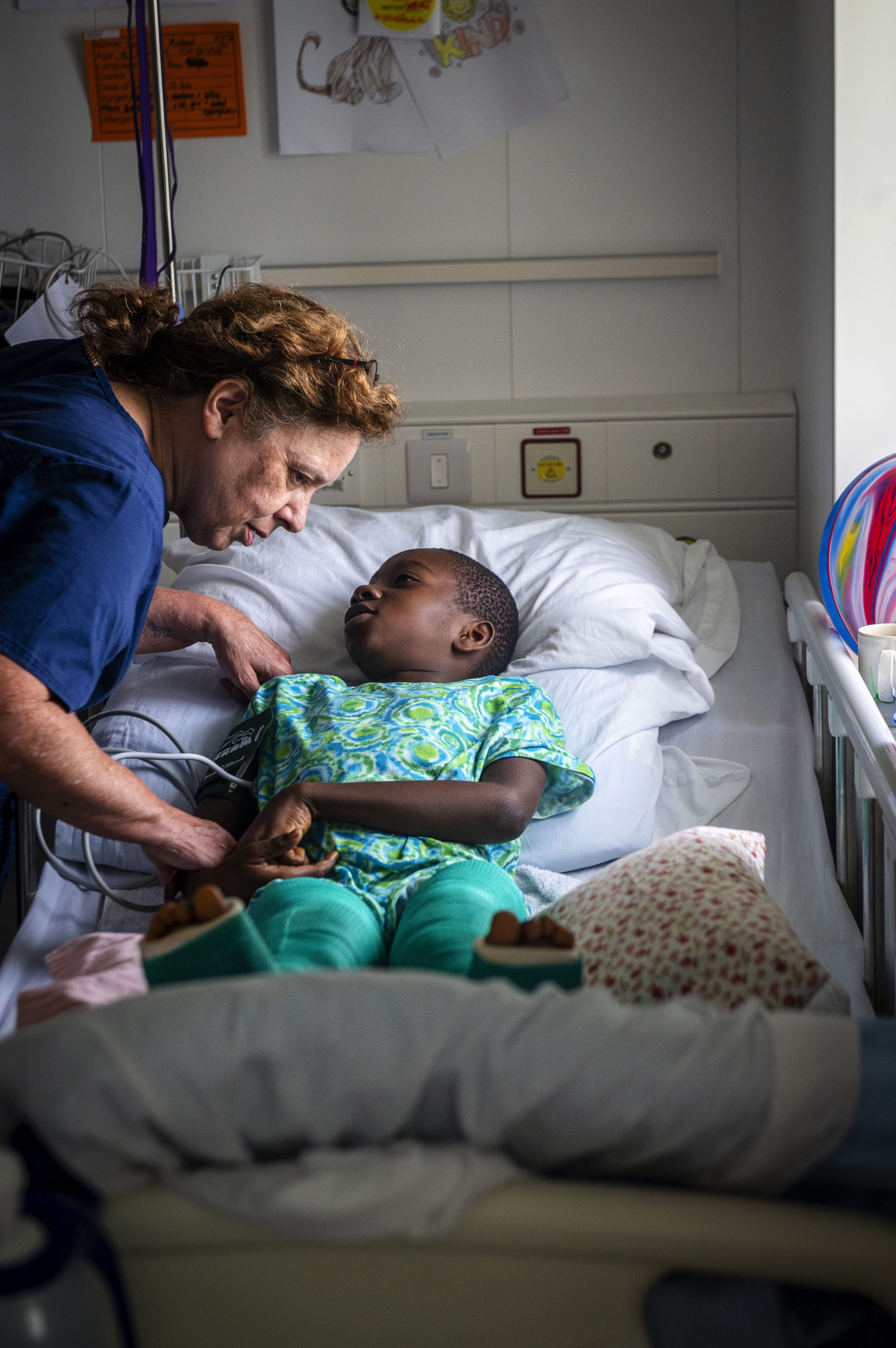 Patricia Van Hyfte, Mercy Ships vrijwilliger