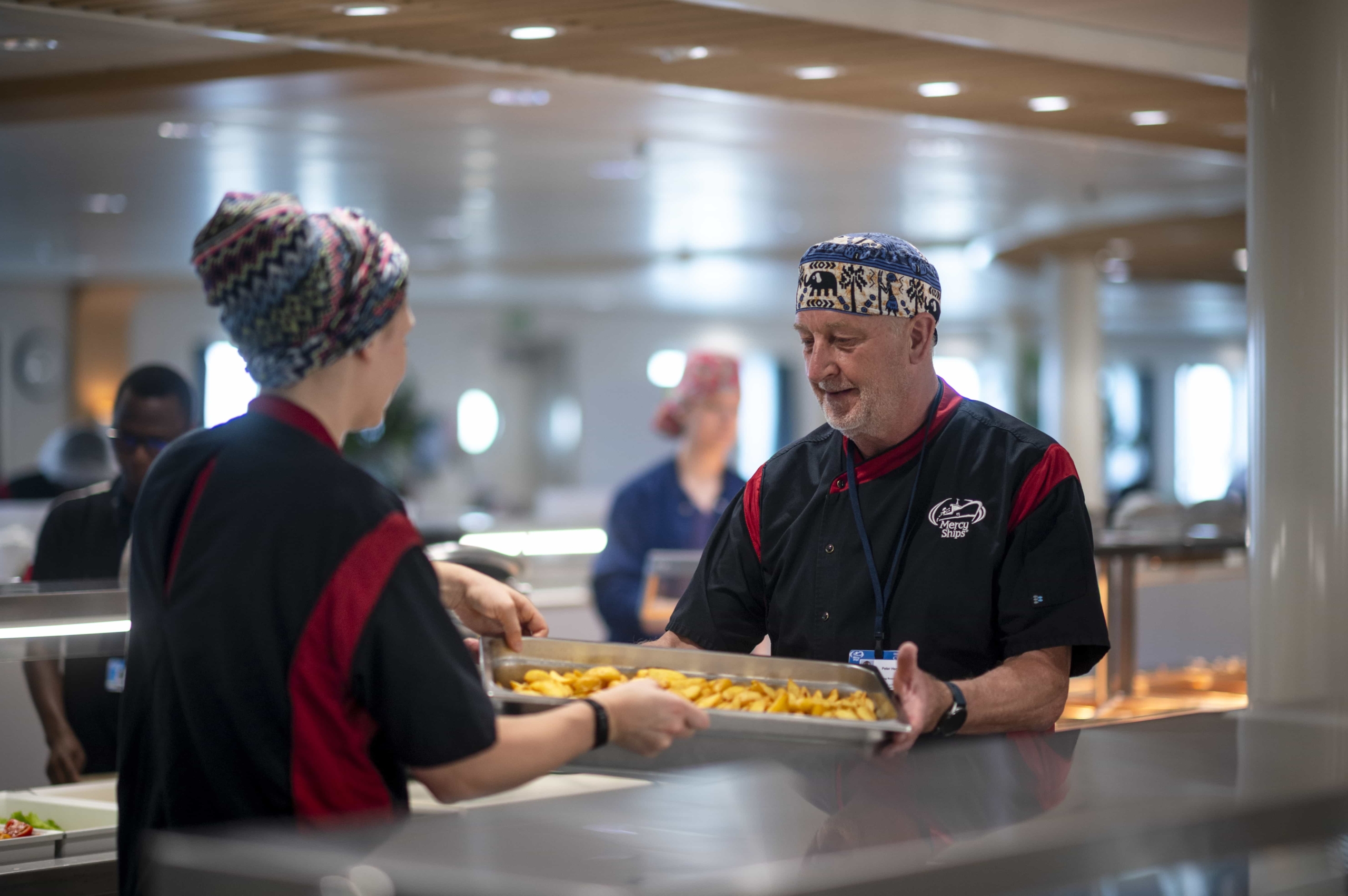 Peter Heck, vrijwilliger Mercy Ships