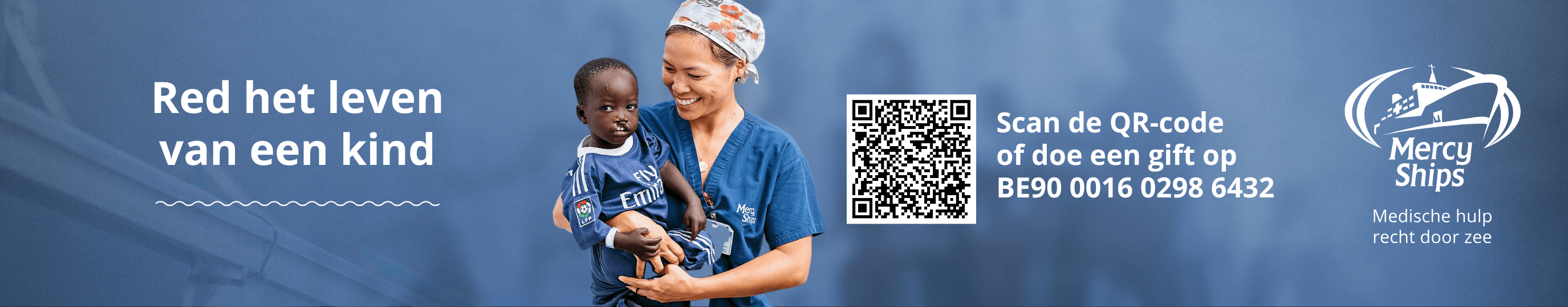 Mercy Ships banner gift