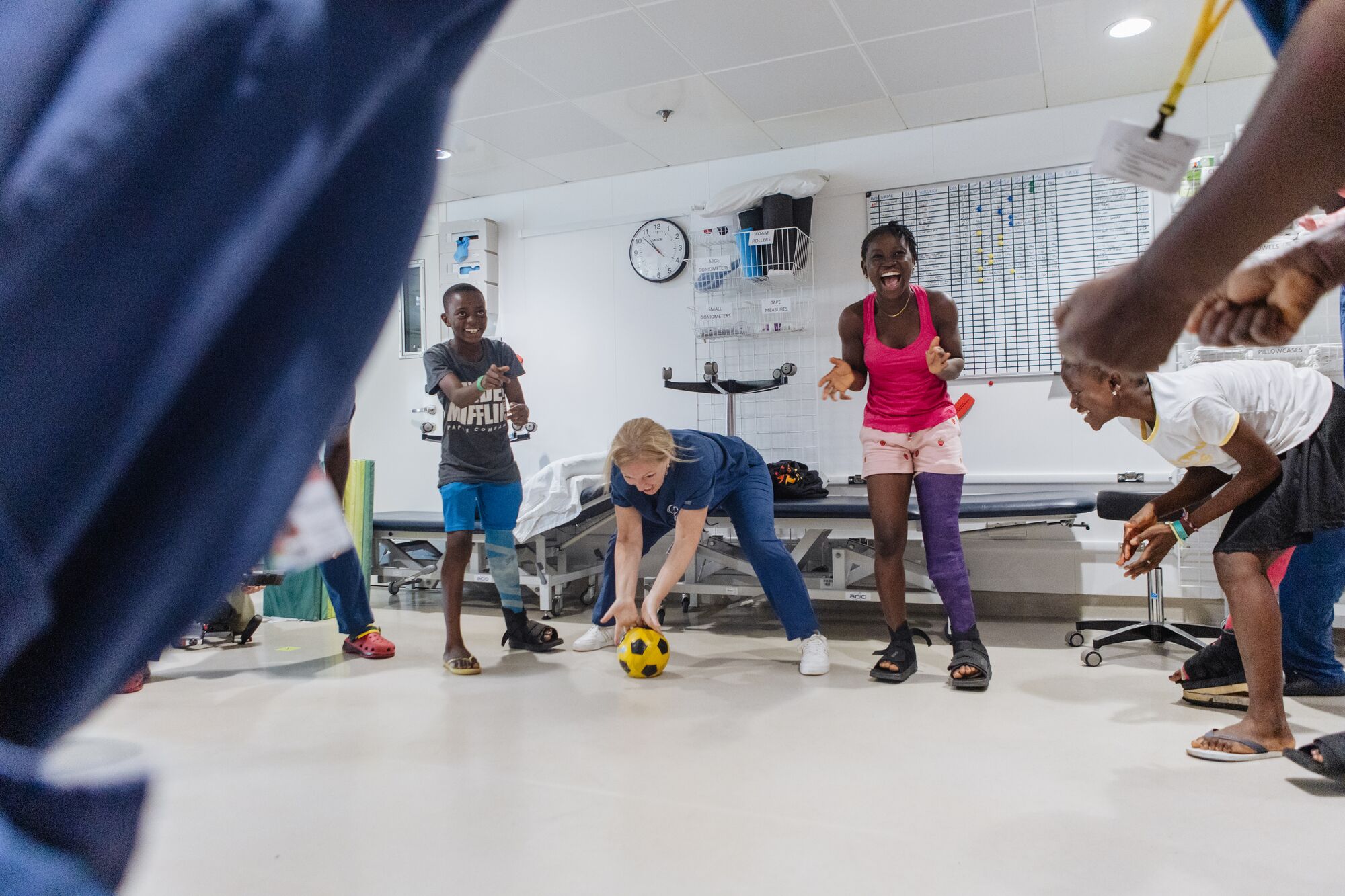 Ann Dessomviele, vrijwilliger Mercy Ships