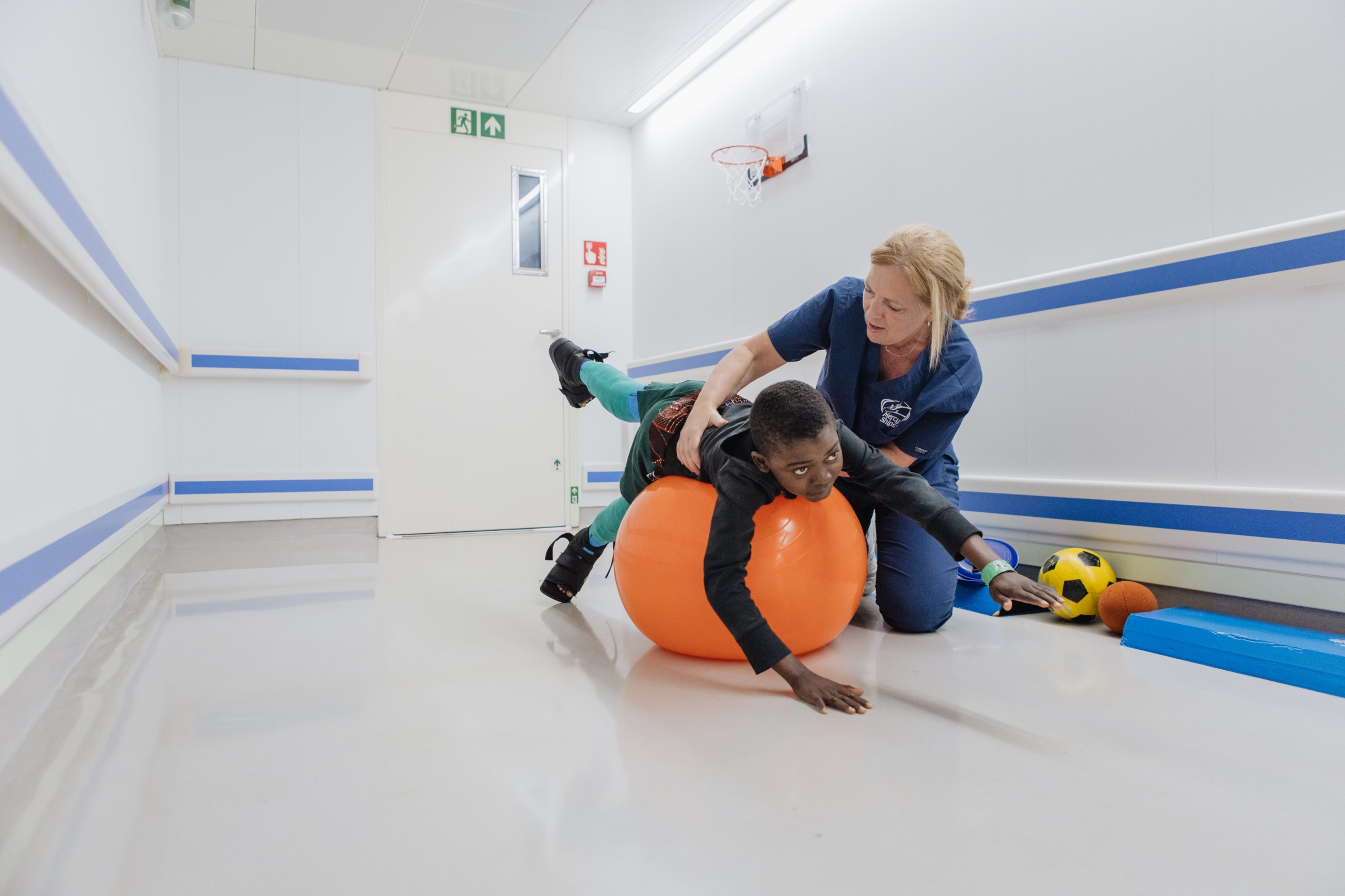 Ann Dessomviele, vrijwilliger Mercy Ships