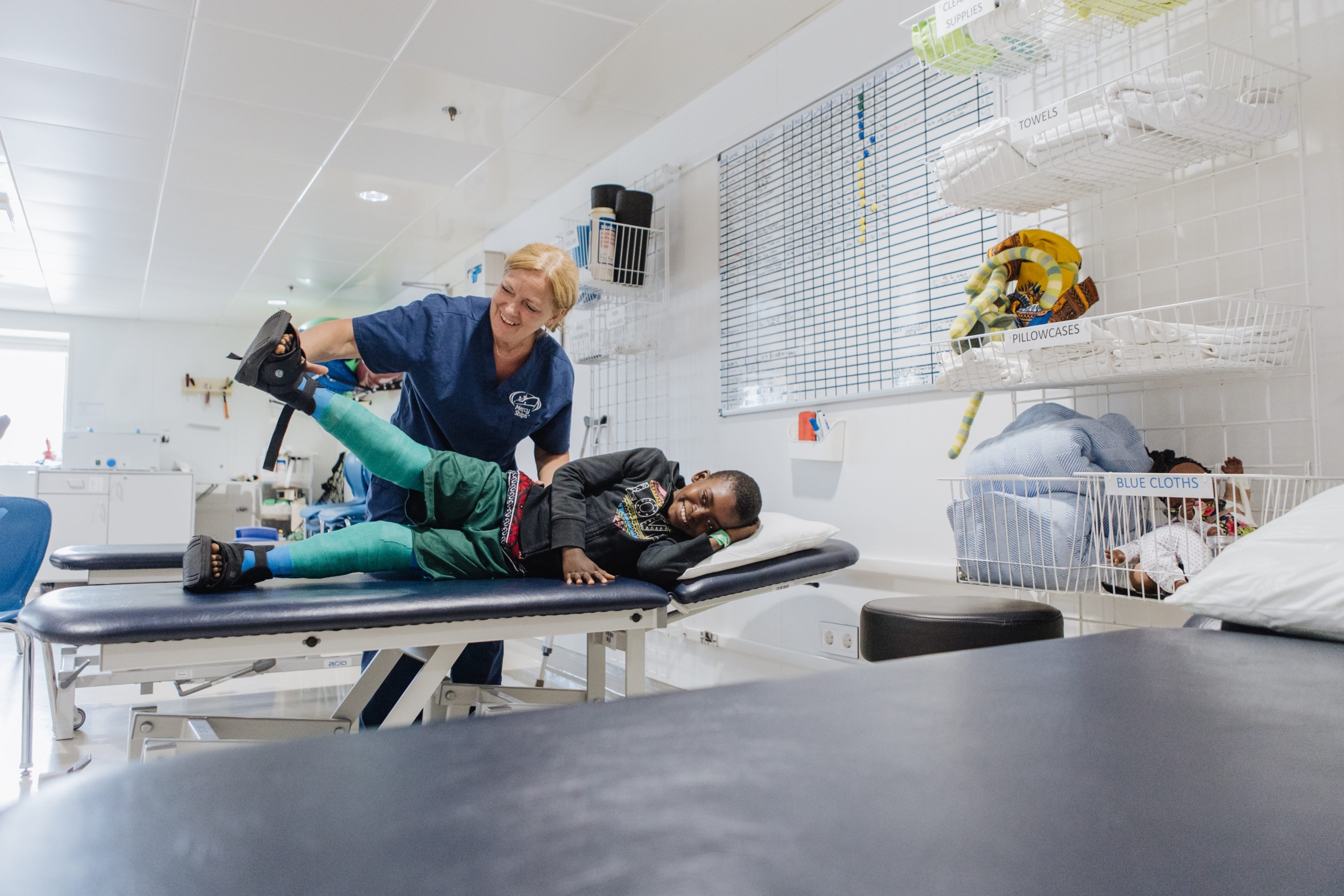 Ann Dessomviele, vrijwilliger Mercy Ships