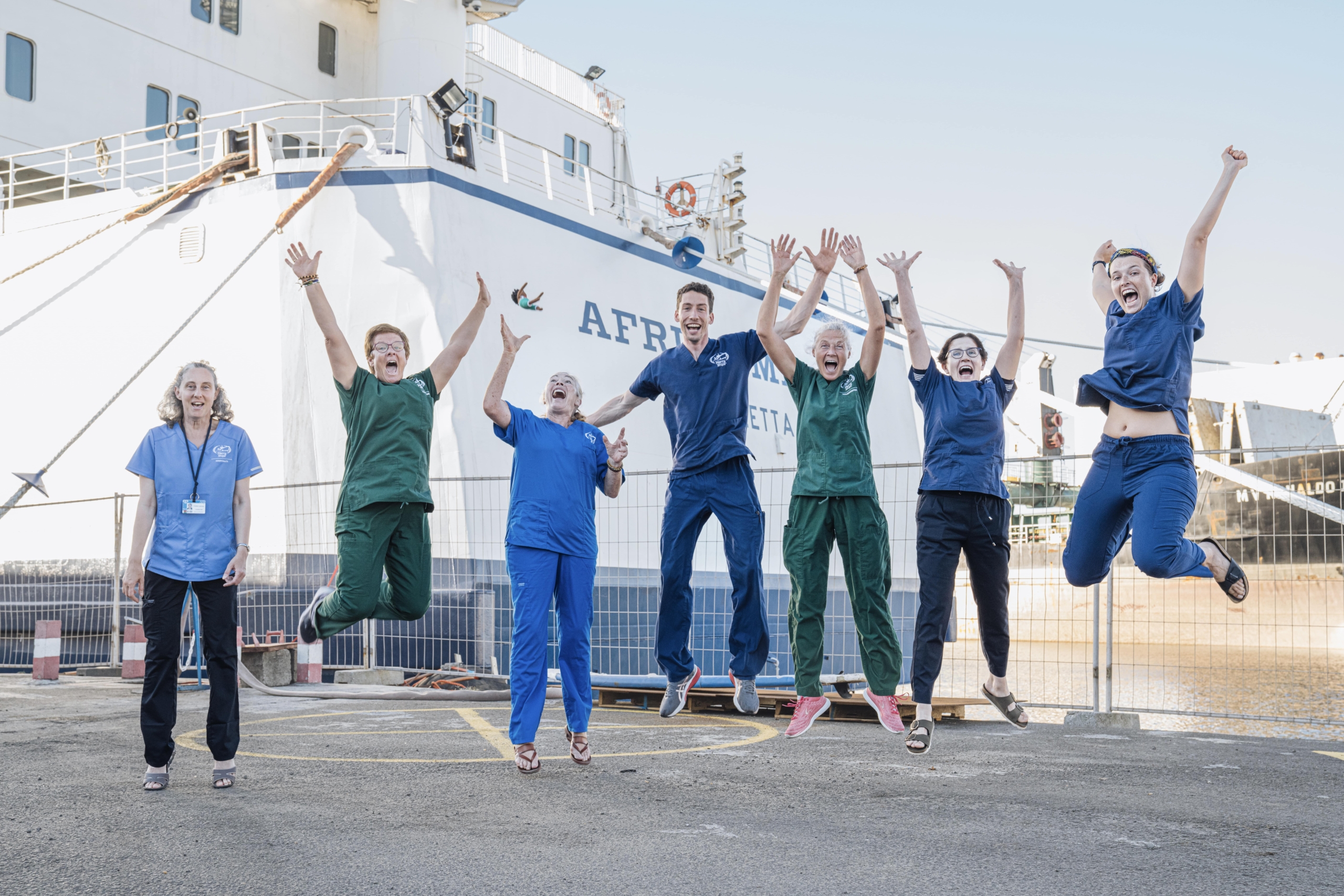 Word vrijwilliger aan boord bij Mercy Ships