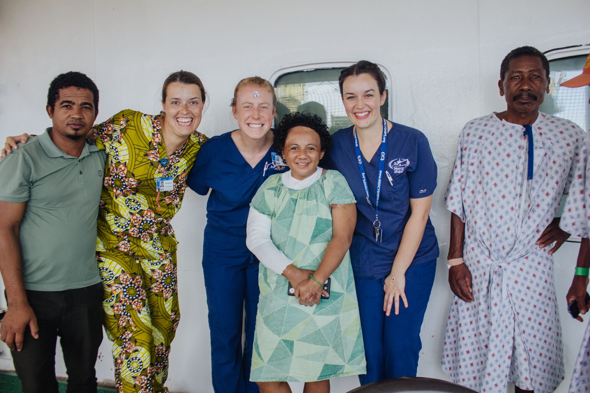 Mercy Ships-vrijwilliger Emma Boënne