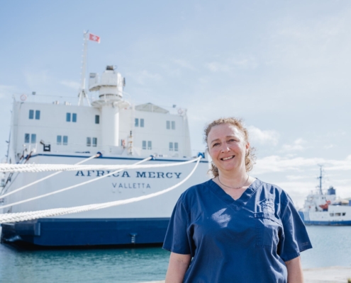 Pascale Berghmans Mercy Ships