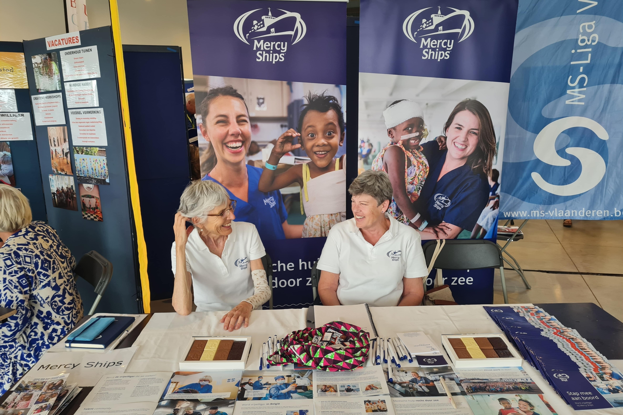 Vrijwilligerswerk Mercy Ships in België