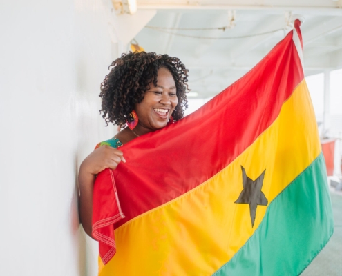De Global Mercy meert in 2026 aan in Ghana