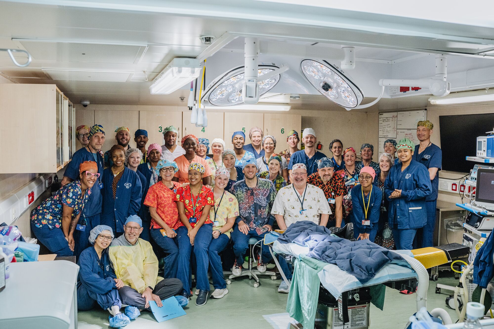 Christophe Verheyden, vrijwilliger bij Mercy Ships
