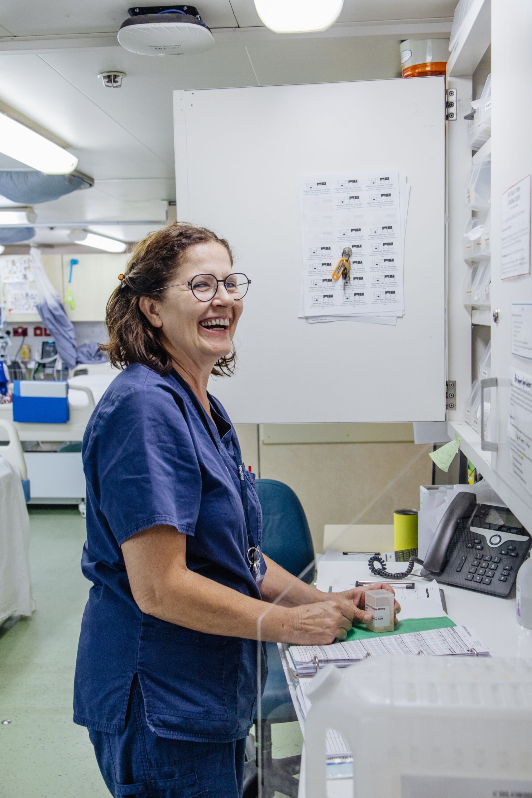 Natalie De Four, Mercy Ships vrijwilliger