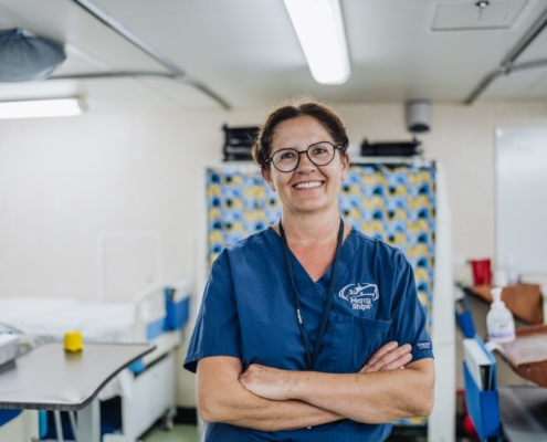 Natalie De Four, Mercy Ships vrijwilliger