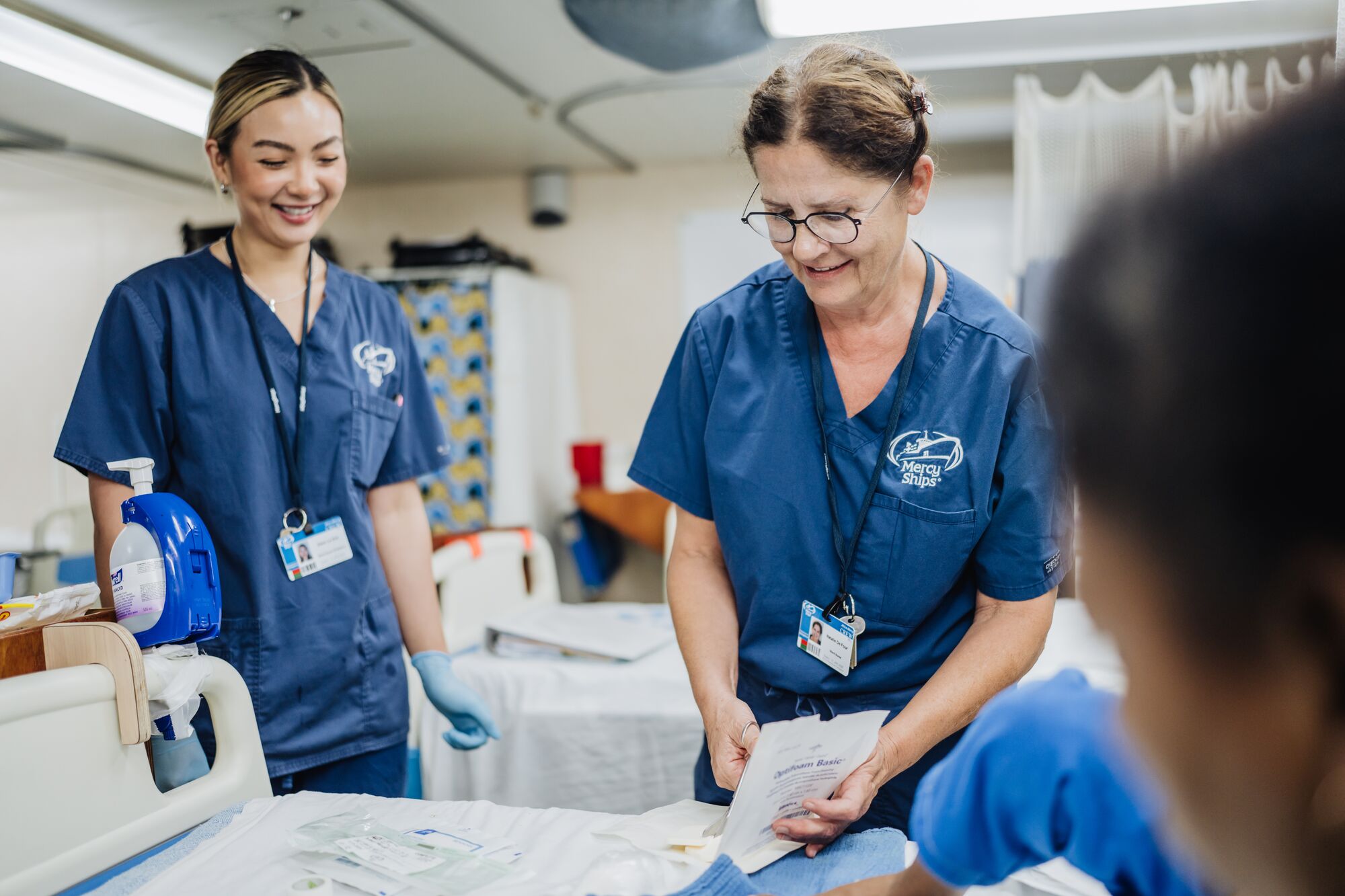 Natalie De Four, Mercy Ships vrijwilliger