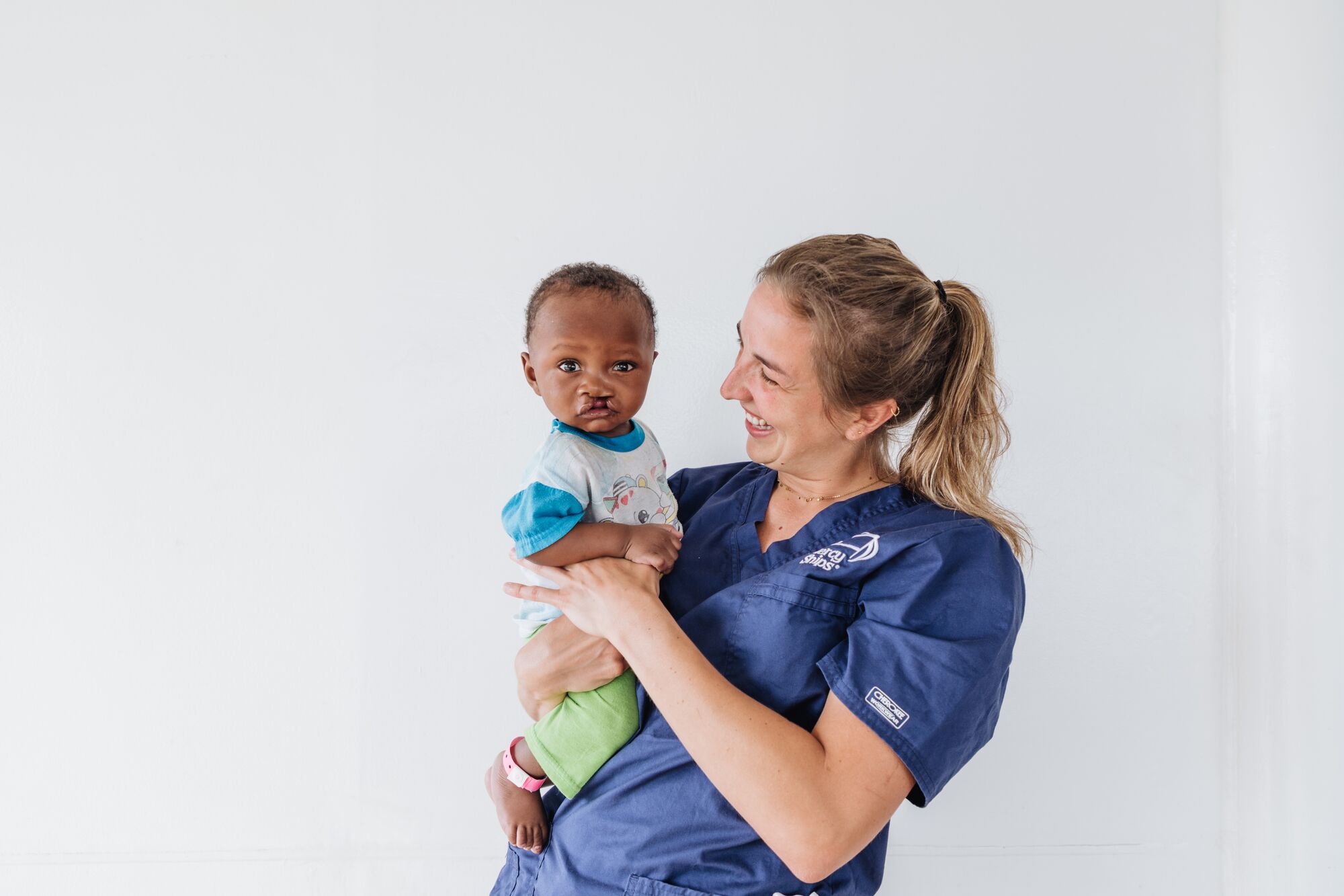 Katelijne Impens ging al drie keer op missie met Mercy Ships.
