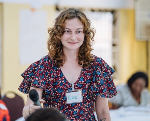 Katie, leidster verpleegkundig mentorschapsprogramma